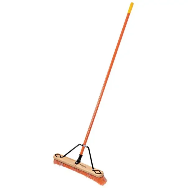 Fine-Bristle Push Broom