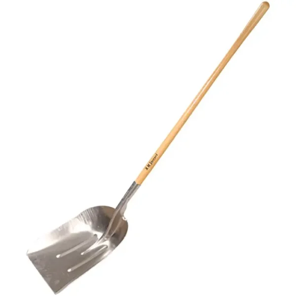 Heavy-Gauge Aluminum Scoop Shovel