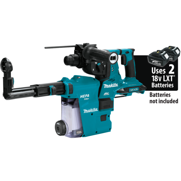 Brushless 1-1/8" SDS Rotary Hammer w/ Dust Extraxctor