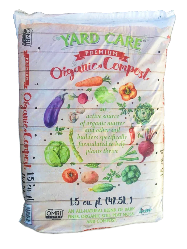 Organic Compost- 1.5 Cubic ft per Bag