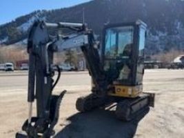 2022 30G JOHN DEERE CAB MINI EXCAVATOR
